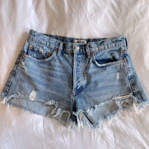 Agolde Parker Cutoff Shorts - Size 28